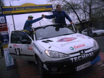 Kamil Skóra i Marek Kaczmarek - Peugeot 206 XS.