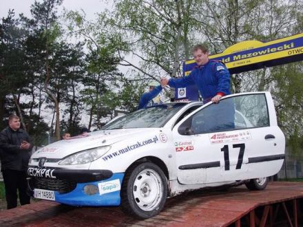 Kamil Skóra i Marek Kaczmarek - Peugeot 206 XS.
