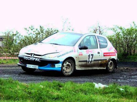Kamil Skóra i Marek Kaczmarek - Peugeot 206 XS.