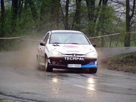 Kamil Skóra i Marek Kaczmarek - Peugeot 206 XS.