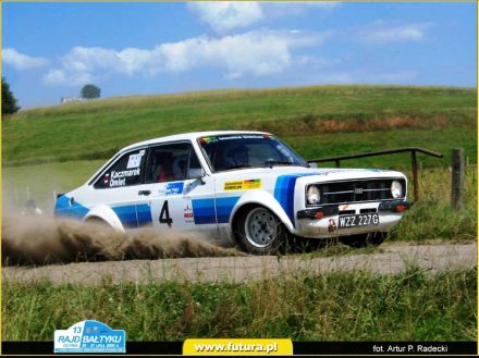 Paweł Omlet i Marek Kaczmarek - Ford Escort RS 2000 Mk.II.