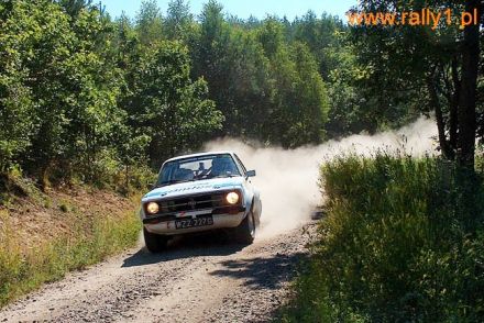 Paweł Omlet i Marek Kaczmarek - Ford Escort RS 2000 Mk.II.