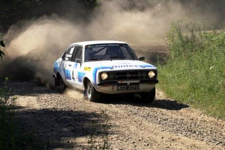 Paweł Omlet i Marek Kaczmarek - Ford Escort RS 2000 Mk.II.