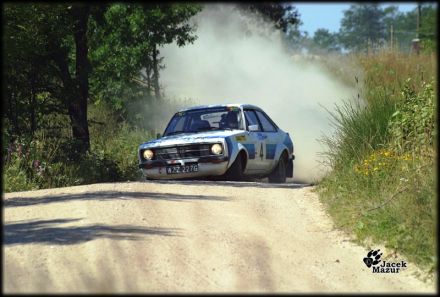 Paweł Omlet i Marek Kaczmarek - Ford Escort RS 2000 Mk.II.