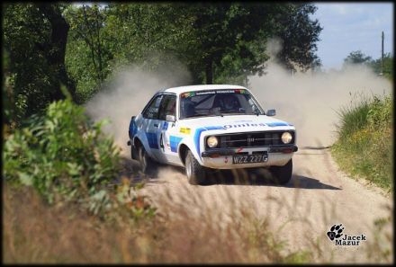 Paweł Omlet i Marek Kaczmarek - Ford Escort RS 2000 Mk.II.