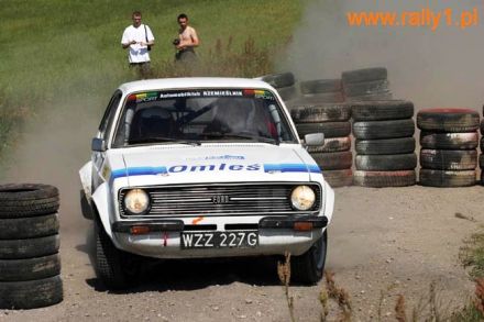 Paweł Omlet i Marek Kaczmarek - Ford Escort RS 2000 Mk.II.