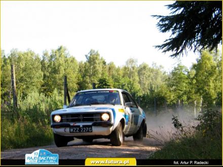 Paweł Omlet i Marek Kaczmarek - Ford Escort RS 2000 Mk.II.