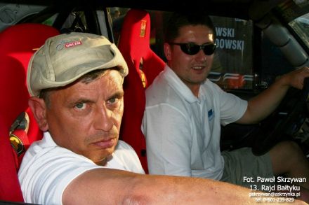 Paweł Omlet i Marek Kaczmarek - Ford Escort RS 2000 Mk.II.