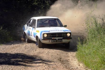 Paweł Omlet i Marek Kaczmarek - Ford Escort RS 2000 Mk.II.
