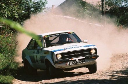 Paweł Omlet i Marek Kaczmarek - Ford Escort RS 2000 Mk.II.