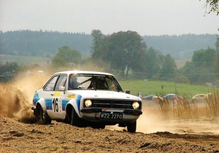 Paweł Omlet i Marek Kaczmarek - Ford Escort RS 2000 Mk.II.