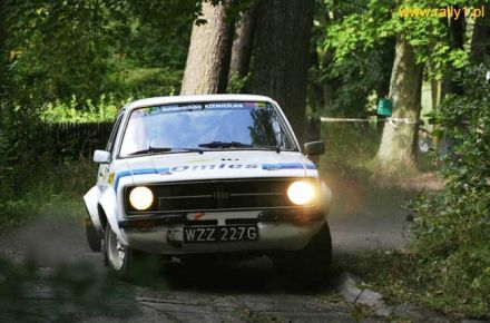 Paweł Omlet i Marek Kaczmarek - Ford Escort RS 2000 Mk.II.
