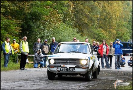 Paweł Omlet i Marek Kaczmarek - Ford Escort RS 2000 Mk.II.