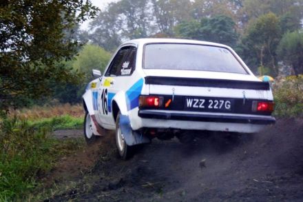 Paweł Omlet i Marek Kaczmarek - Ford Escort RS 2000 Mk.II.