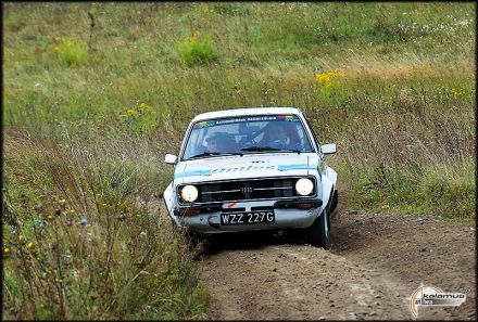 Paweł Omlet i Marek Kaczmarek - Ford Escort RS 2000 Mk.II.