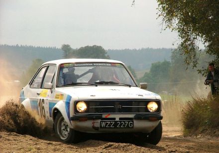 Paweł Omlet i Marek Kaczmarek - Ford Escort RS 2000 Mk.II.