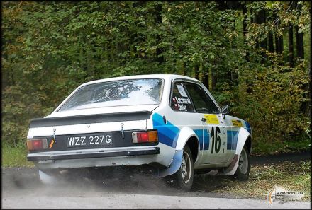 Paweł Omlet i Marek Kaczmarek - Ford Escort RS 2000 Mk.II.