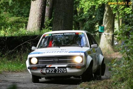 Paweł Omlet i Marek Kaczmarek - Ford Escort RS 2000 Mk.II.
