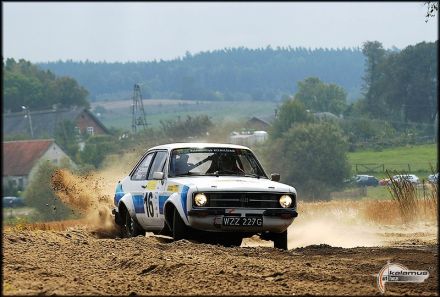 Paweł Omlet i Marek Kaczmarek - Ford Escort RS 2000 Mk.II.
