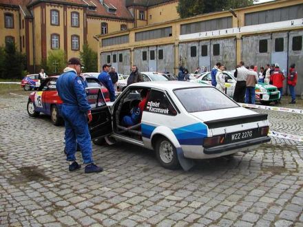Paweł Omlet i Marek Kaczmarek - Ford Escort RS 2000 Mk.II.