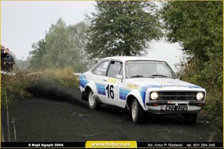 Paweł Omlet i Marek Kaczmarek - Ford Escort RS 2000 Mk.II.