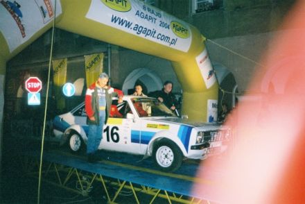 Paweł Omlet i Marek Kaczmarek - Ford Escort RS 2000 Mk.II.