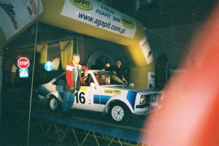 Paweł Omlet i Marek Kaczmarek - Ford Escort RS 2000 Mk.II.