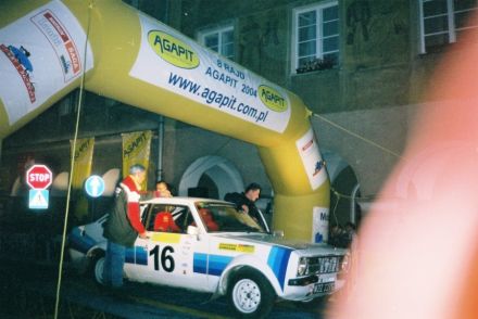 Paweł Omlet i Marek Kaczmarek - Ford Escort RS 2000 Mk.II.