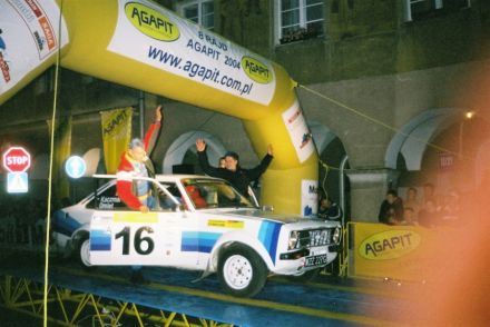 Paweł Omlet i Marek Kaczmarek - Ford Escort RS 2000 Mk.II.