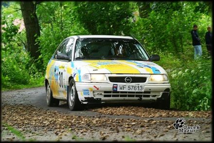 Tomasz Gryc i Marek Kaczmarek - Opel Astra GSi 16V.