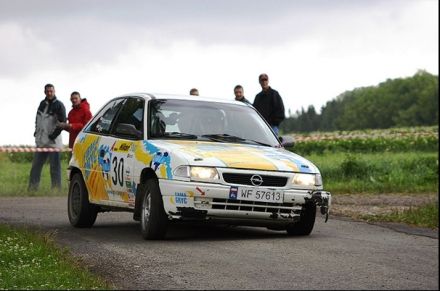 Tomasz Gryc i Marek Kaczmarek - Opel Astra GSi 16V.