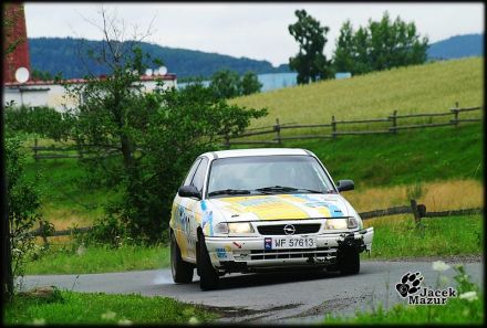 Tomasz Gryc i Marek Kaczmarek - Opel Astra GSi 16V.