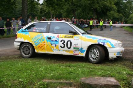 Tomasz Gryc i Marek Kaczmarek - Opel Astra GSi 16V.