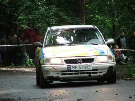Tomasz Gryc i Marek Kaczmarek - Opel Astra GSi 16V.