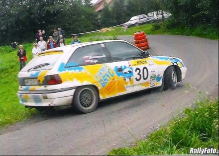 Tomasz Gryc i Marek Kaczmarek - Opel Astra GSi 16V.