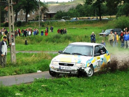 Tomasz Gryc i Marek Kaczmarek - Opel Astra GSi 16V.