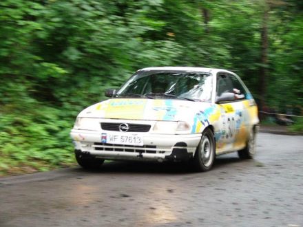 Tomasz Gryc i Marek Kaczmarek - Opel Astra GSi 16V.