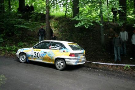 Tomasz Gryc i Marek Kaczmarek - Opel Astra GSi 16V.