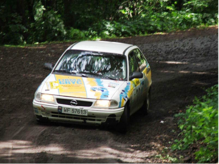 Tomasz Gryc i Marek Kaczmarek - Opel Astra GSi 16V.