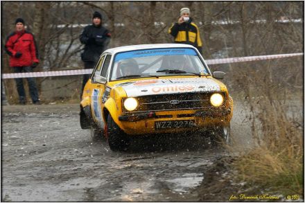 Paweł Omlet i Marek Kaczmarek - Ford Escort RS 2000 Mk.II.