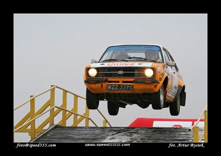 Paweł Omlet i Marek Kaczmarek - Ford Escort RS 2000 Mk.II.