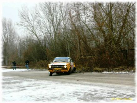 Paweł Omlet i Marek Kaczmarek - Ford Escort RS 2000 Mk.II.