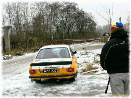 Paweł Omlet i Marek Kaczmarek - Ford Escort RS 2000 Mk.II.