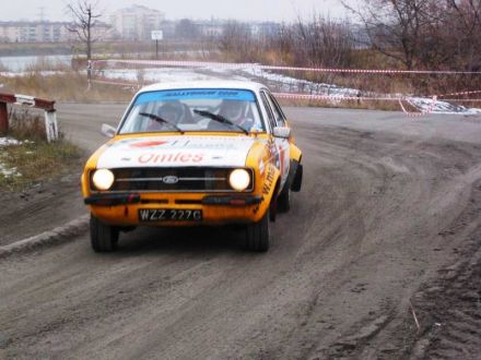 Paweł Omlet i Marek Kaczmarek - Ford Escort RS 2000 Mk.II.