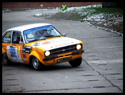 Paweł Omlet i Marek Kaczmarek - Ford Escort RS 2000 Mk.II.