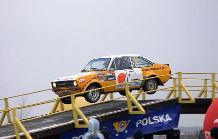 Paweł Omlet i Marek Kaczmarek - Ford Escort RS 2000 Mk.II.