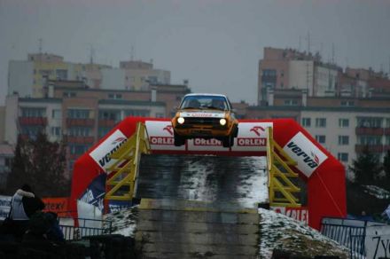 Paweł Omlet i Marek Kaczmarek - Ford Escort RS 2000 Mk.II.