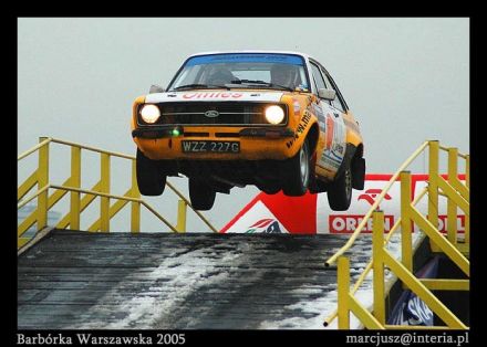 Paweł Omlet i Marek Kaczmarek - Ford Escort RS 2000 Mk.II.