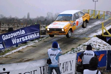 Paweł Omlet i Marek Kaczmarek - Ford Escort RS 2000 Mk.II.
