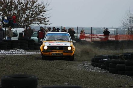 Paweł Omlet i Marek Kaczmarek - Ford Escort RS 2000 Mk.II.